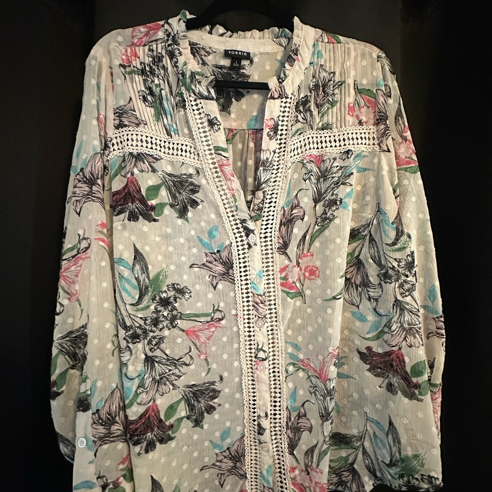 Torrid blouse